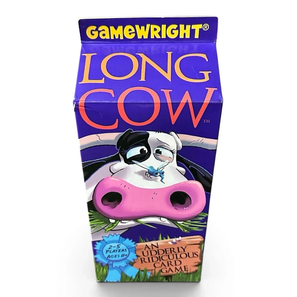 Long Cow an Udderly Ridiculous Card Game COMPLETE  2018 Childrens